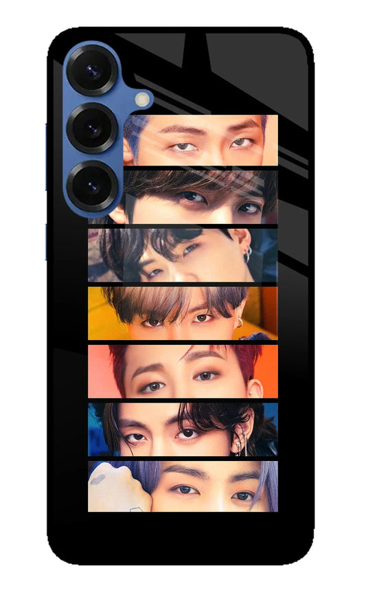 BTS Eyes Samsung S25 Glass Case