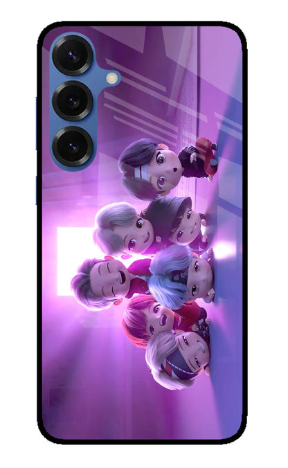 BTS Chibi Samsung S25 Back Cover
