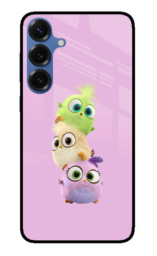 Cute Little Birds Samsung S25 Glass Case