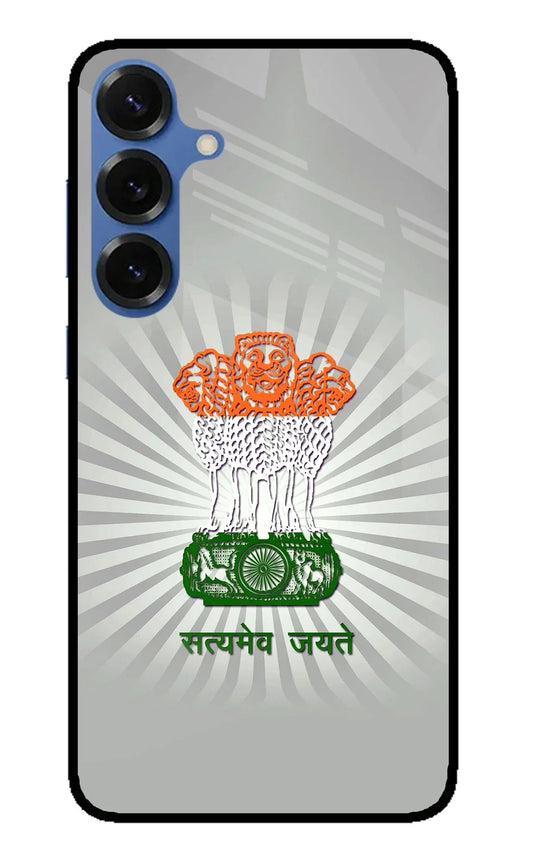 Satyamev Jayate Art Samsung S25 Glass Case