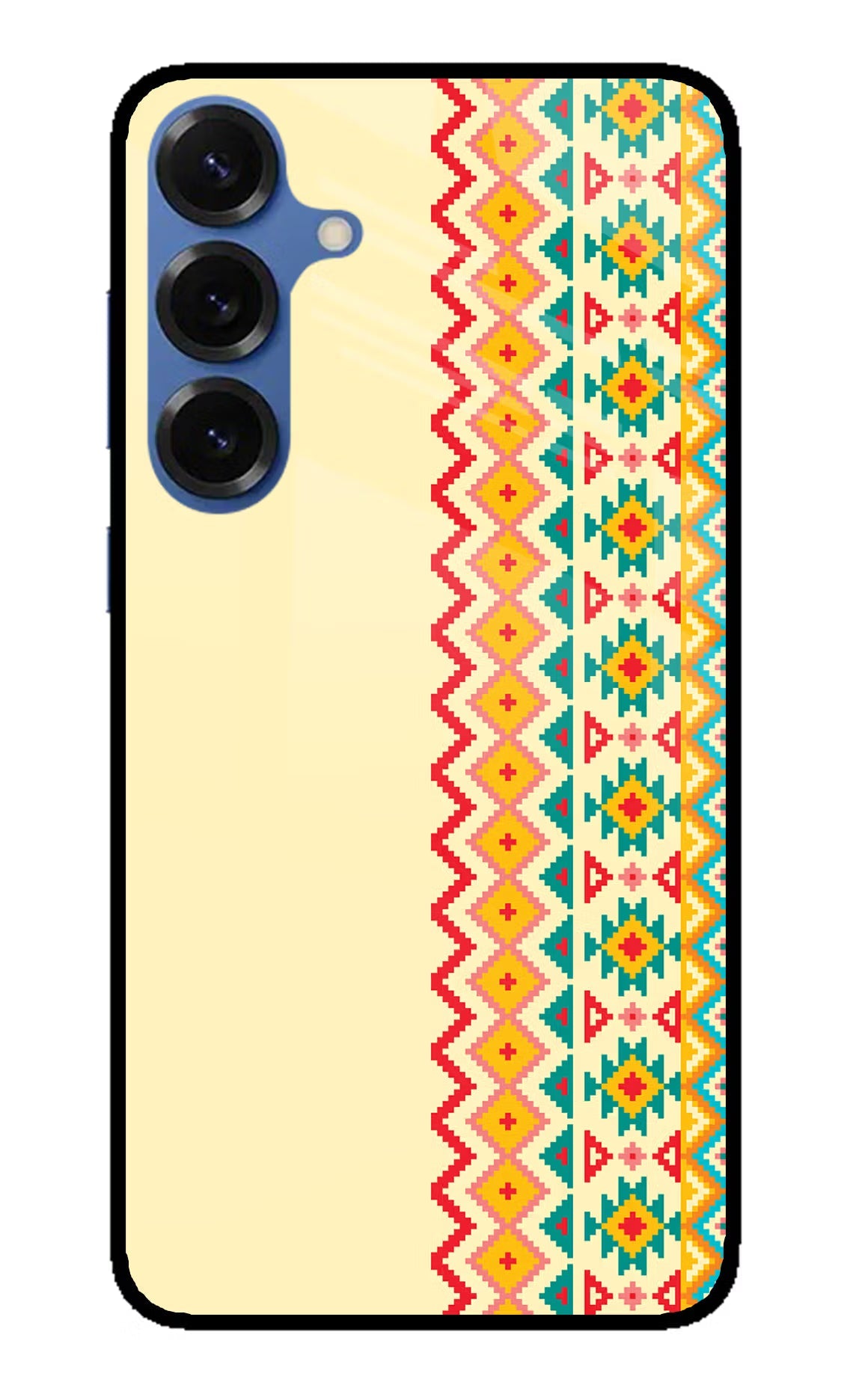 Ethnic Seamless Samsung S25 Glass Case