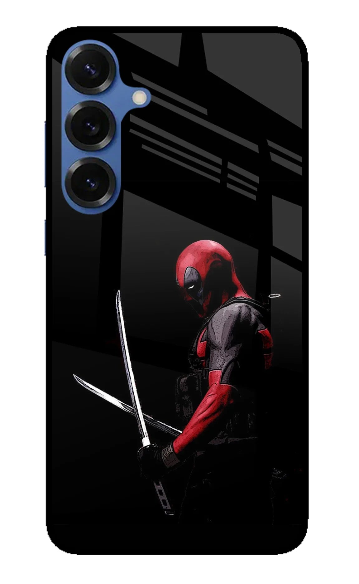 Deadpool Samsung S25 Glass Case