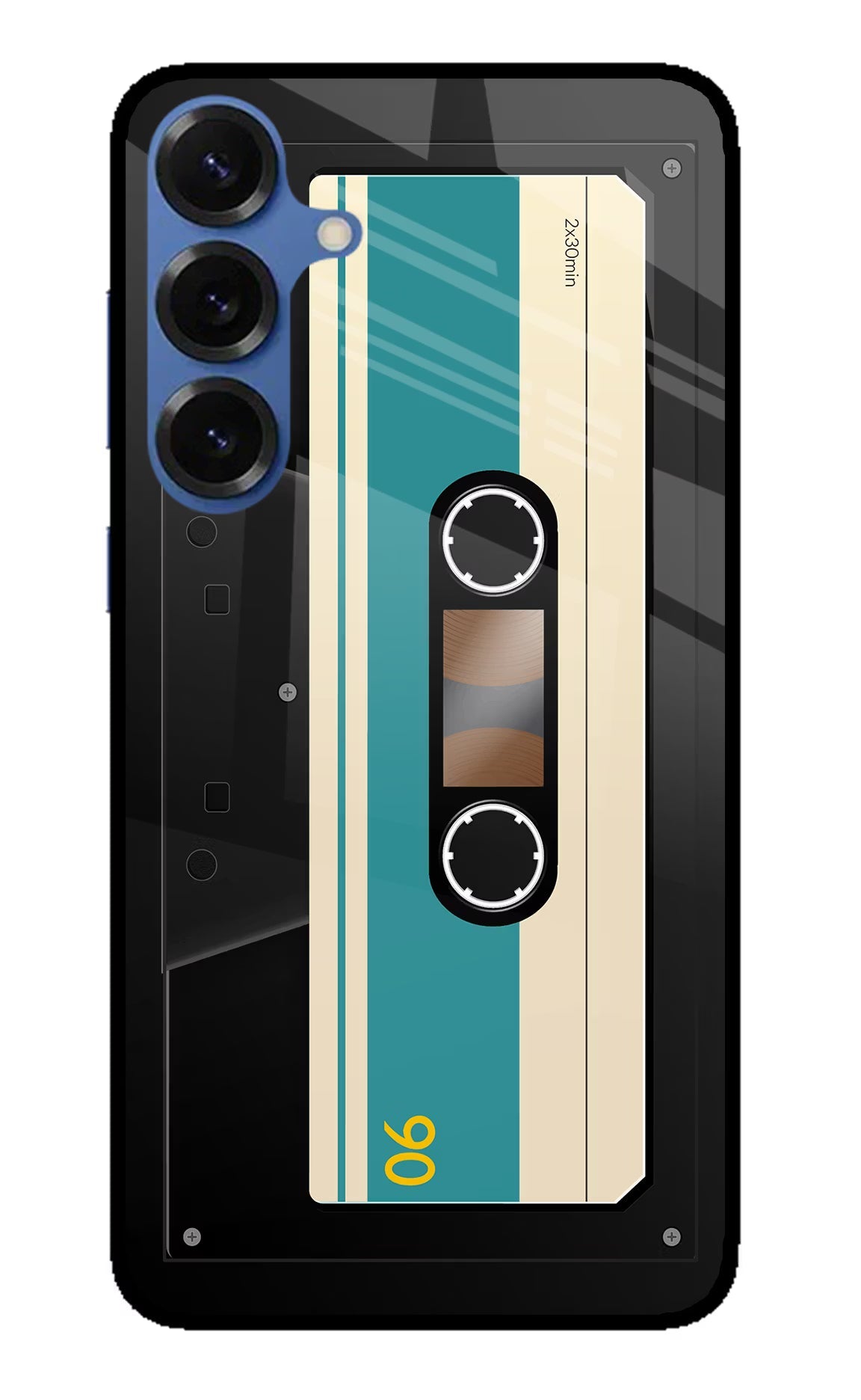 Cassette Samsung S25 Glass Case