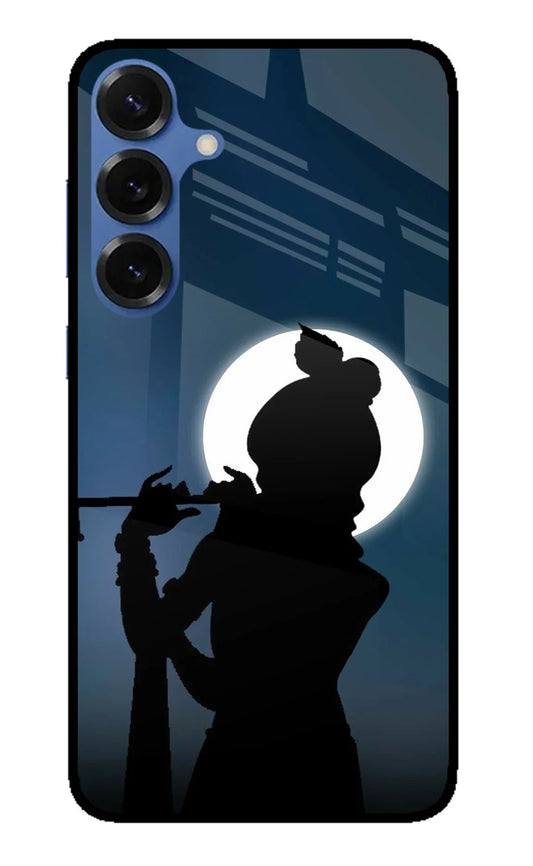 Shri Krishna Silhouette Samsung S25 Glass Case