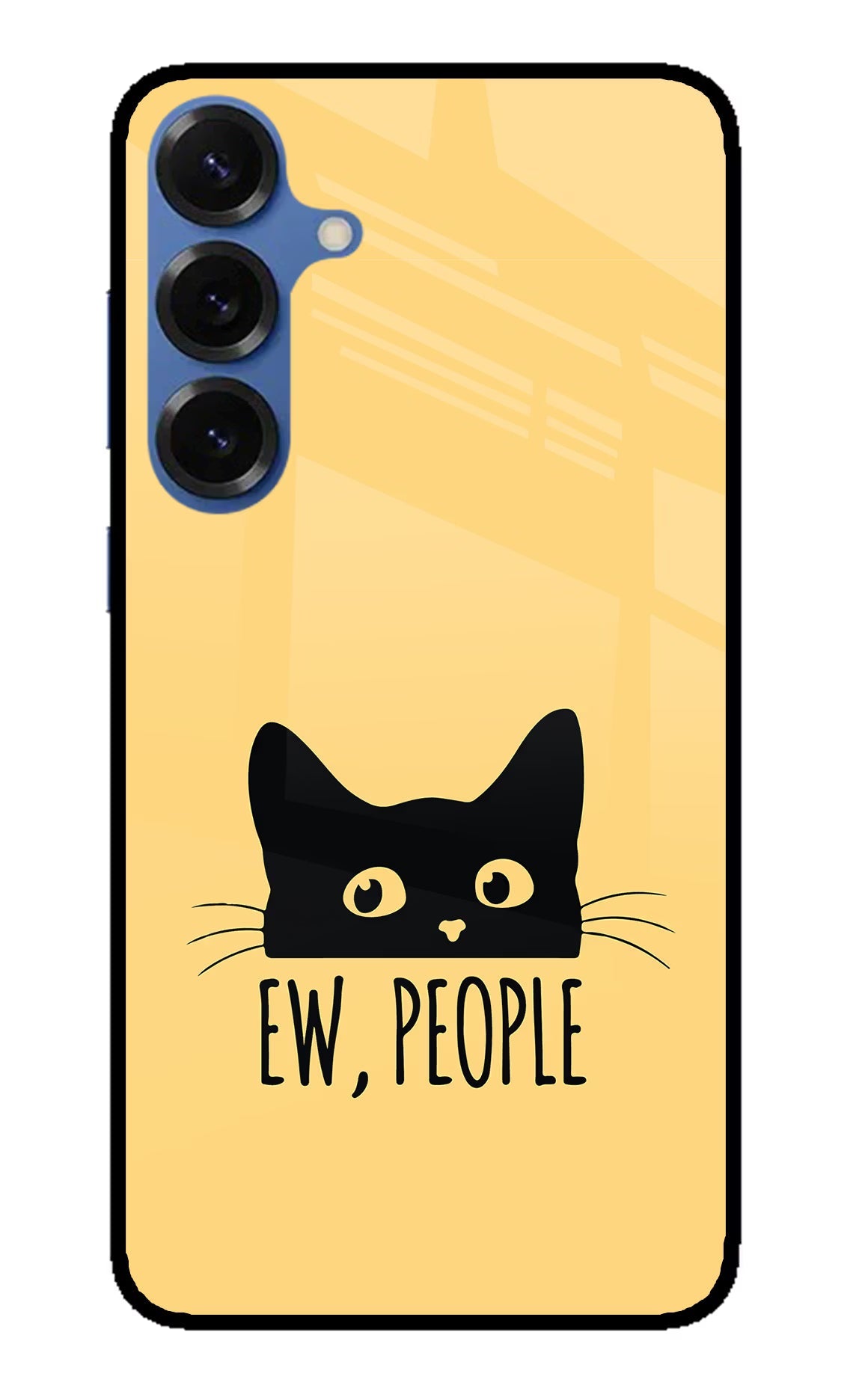 Ew People Catitude Samsung S25 Glass Case