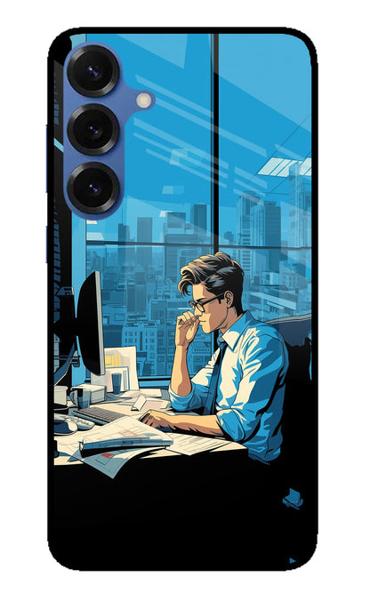 Focused Hustler (AI Generated) Samsung S25 Back Cover