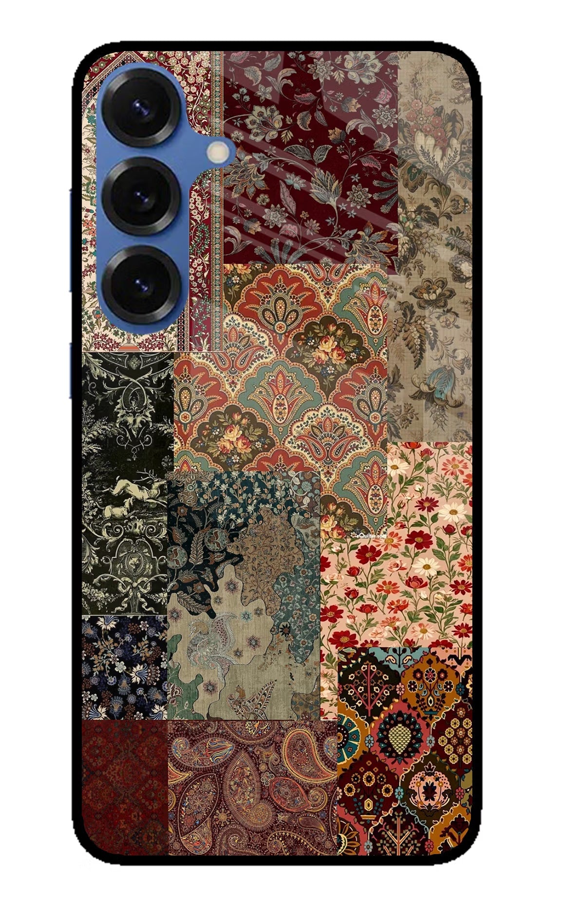 Desi Print Samsung S25 Glass Case