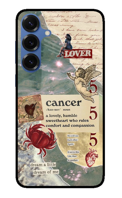 Cancer Zodiac Samsung S25 Back Cover