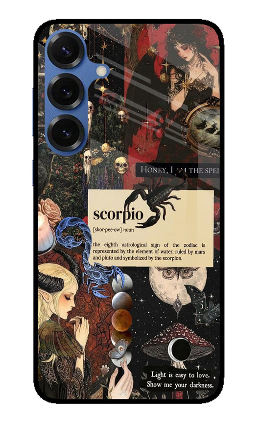 Scorpio Zodiac Samsung S25 Glass Case