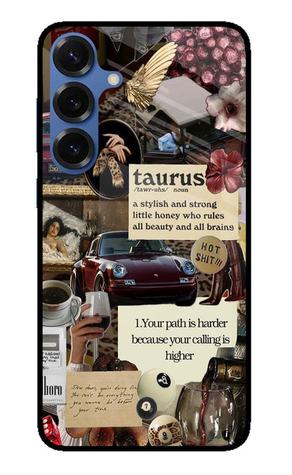 Taurus Zodiac Samsung S25 Back Cover