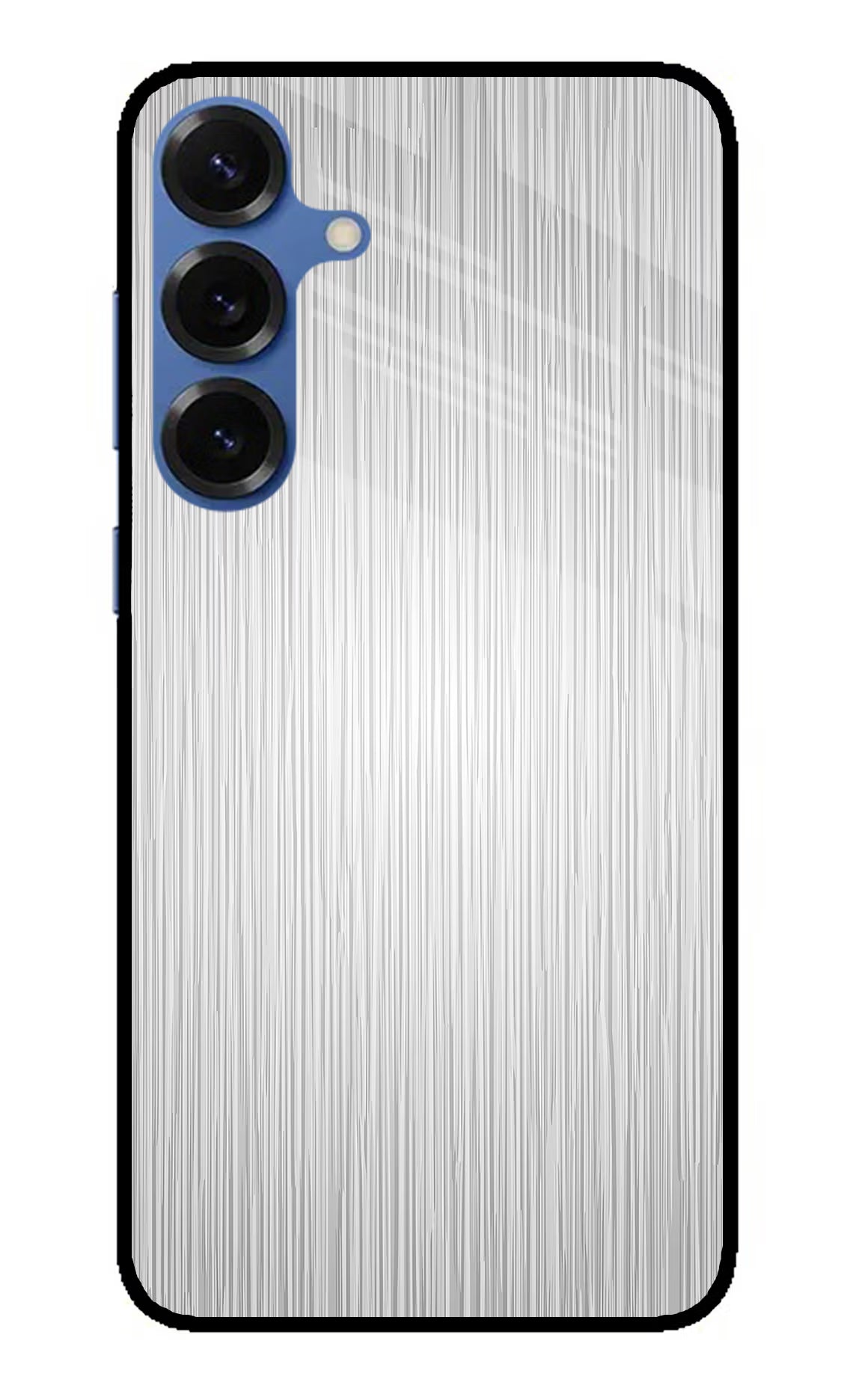Wooden Grey Texture Samsung S25 Plus Back Cover