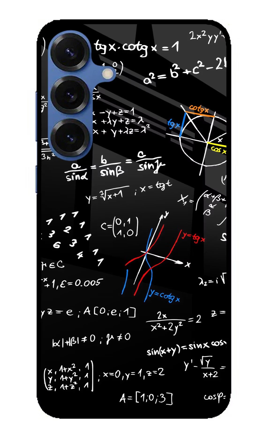 Mathematics Formula Samsung S25 Plus Back Cover