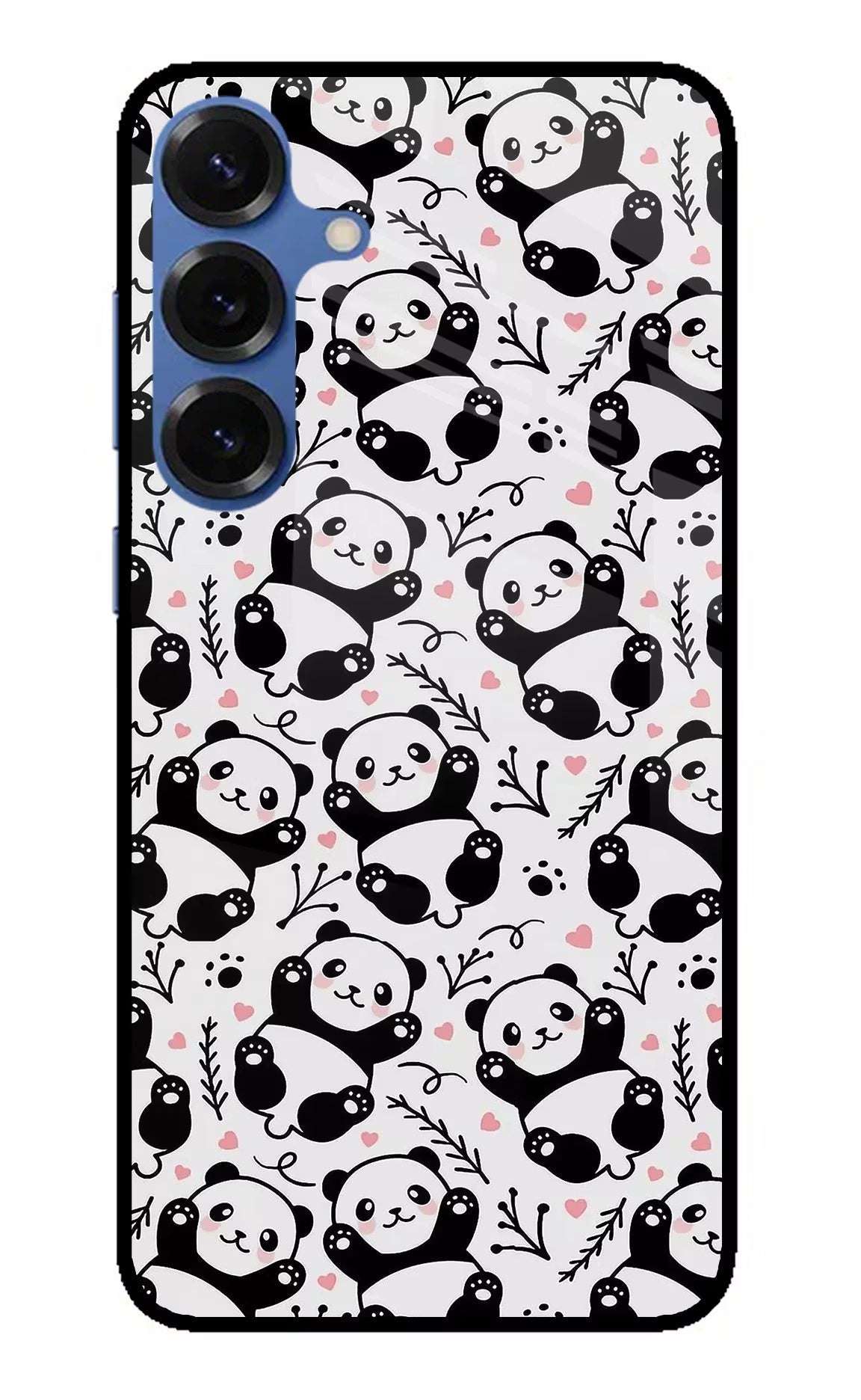 Cute Panda Samsung S25 Plus Back Cover