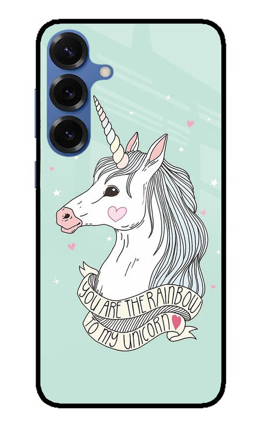 Unicorn Wallpaper Samsung S25 Plus Back Cover