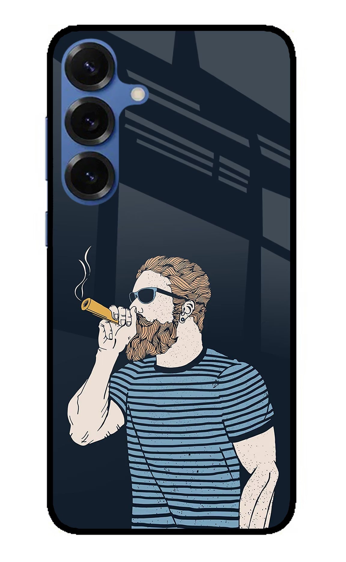 Smoking Samsung S25 Plus Glass Case