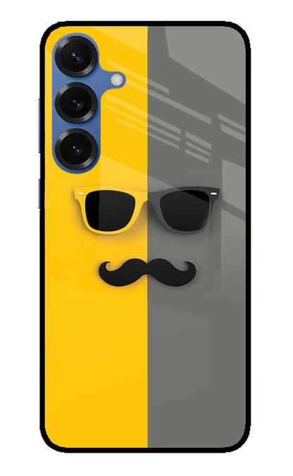Sunglasses with Mustache Samsung S25 Plus Back Cover