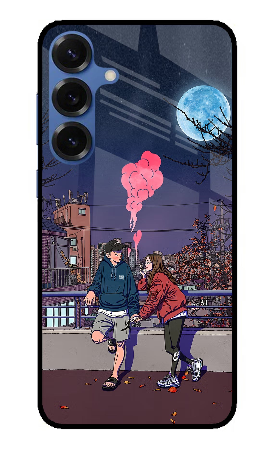 Chilling Couple Samsung S25 Plus Back Cover