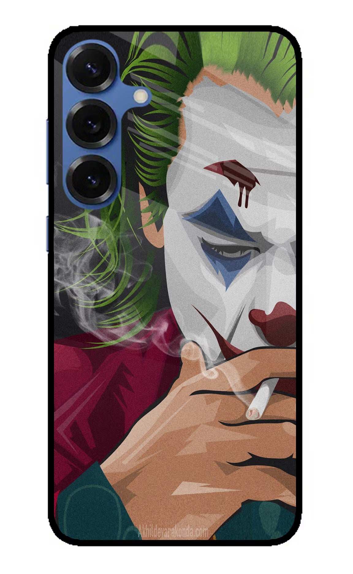 Joker Smoking Samsung S25 Plus Glass Case
