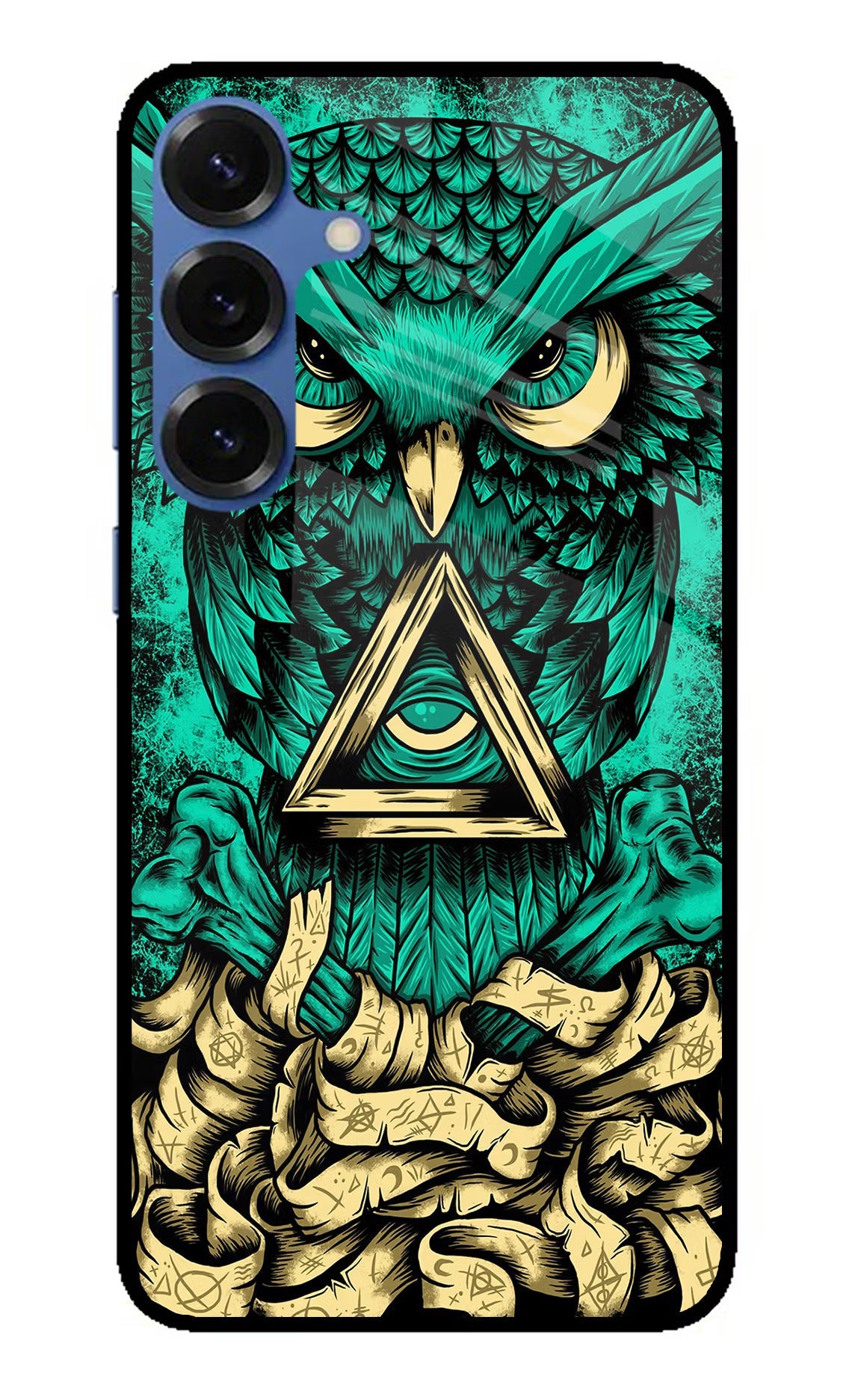 Green Owl Samsung S25 Plus Back Cover