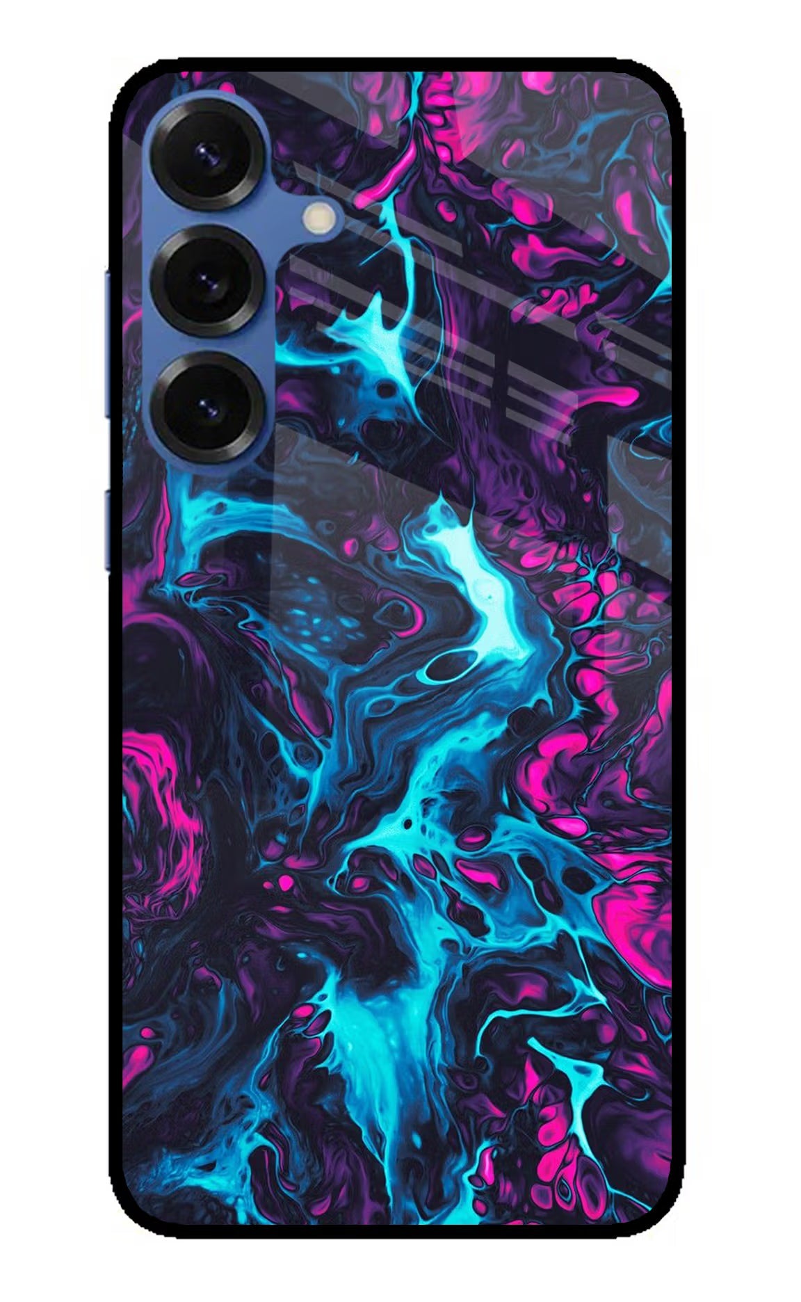 Abstract Samsung S25 Plus Glass Case