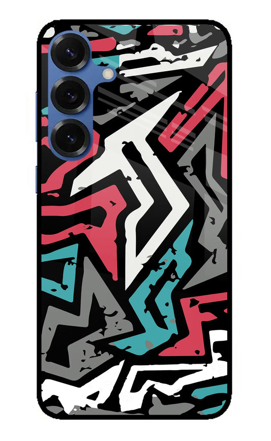 Geometric Graffiti Samsung S25 Plus Glass Case