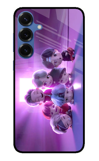 BTS Chibi Samsung S25 Plus Back Cover