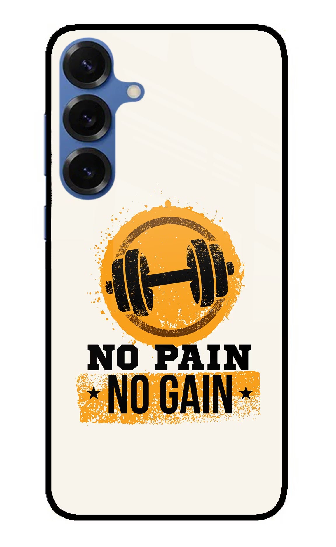 No Pain No Gain Samsung S25 Plus Glass Case