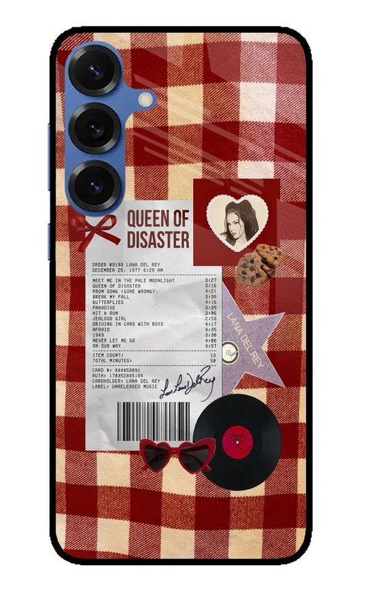 Queen of Disaster Samsung S25 Plus Glass Case