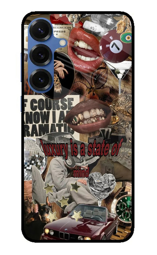 Luxury Samsung S25 Plus Glass Case