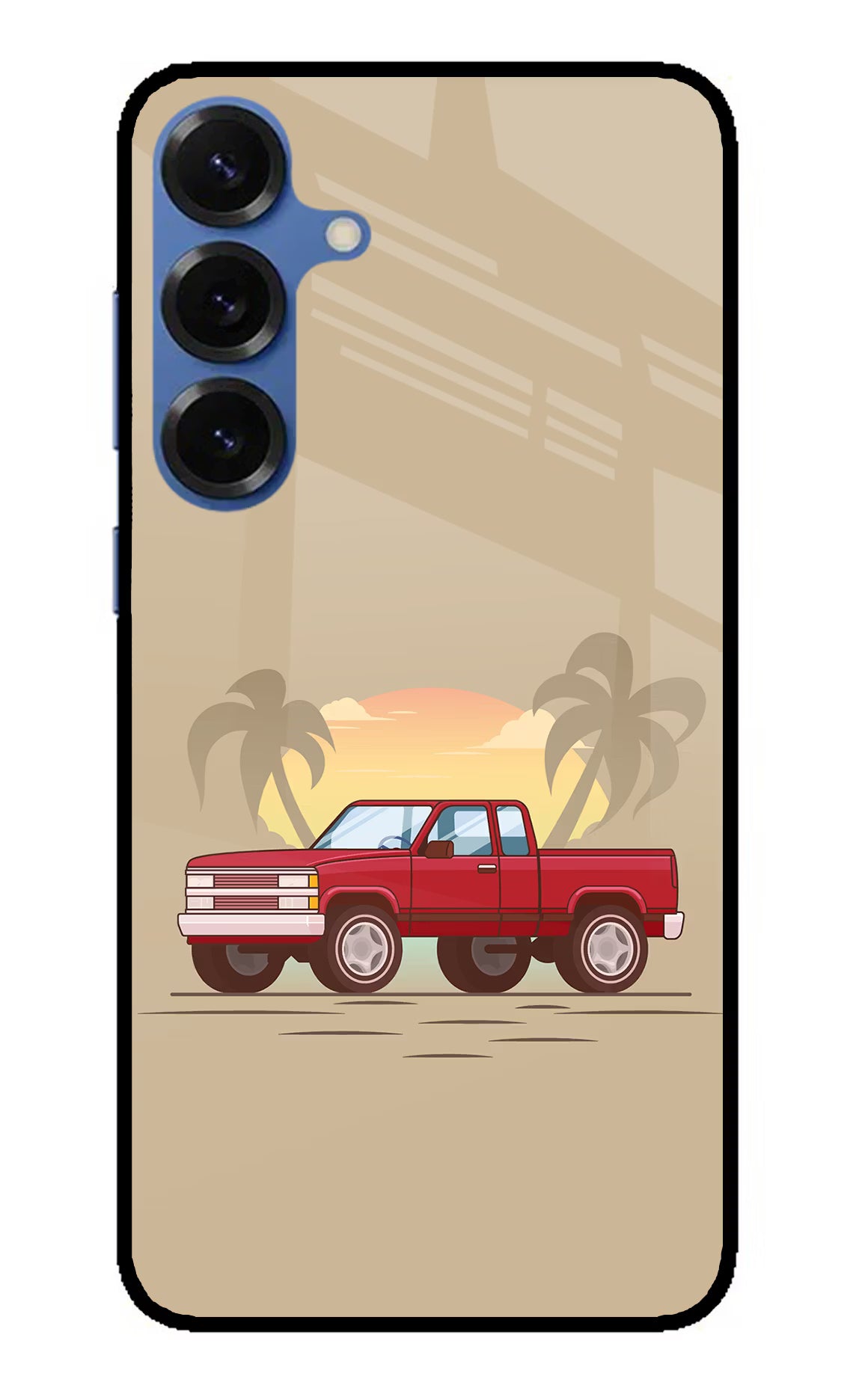 Desert Classic Drive Samsung S25 Plus Back Cover