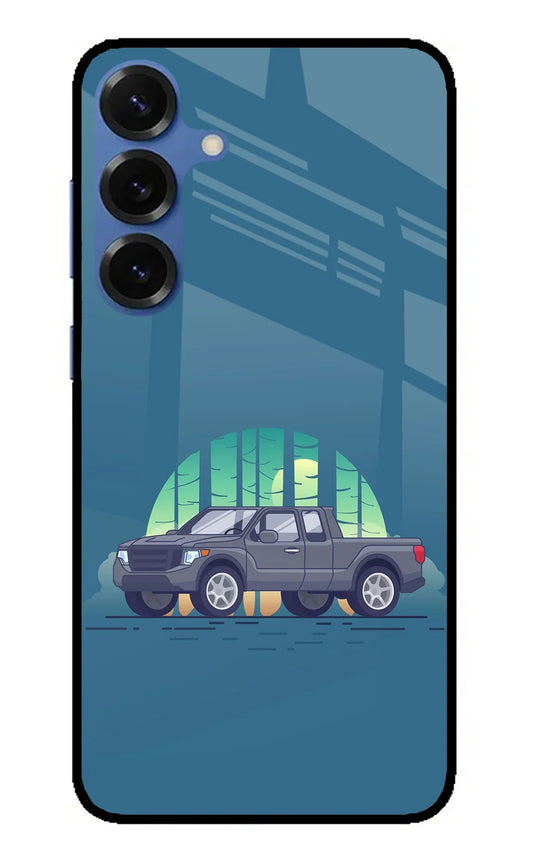 Retro Garage Vibe Samsung S25 Plus Glass Case
