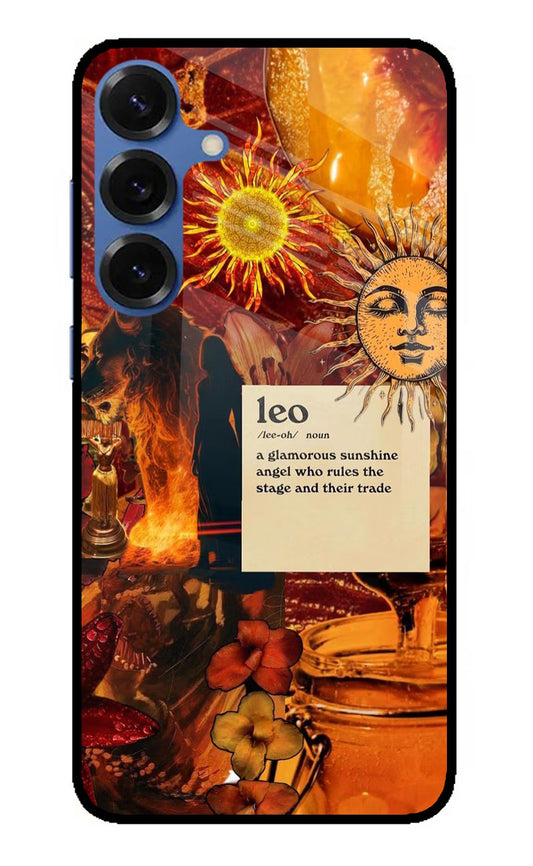 Leo Zodiac Samsung S25 Plus Back Cover