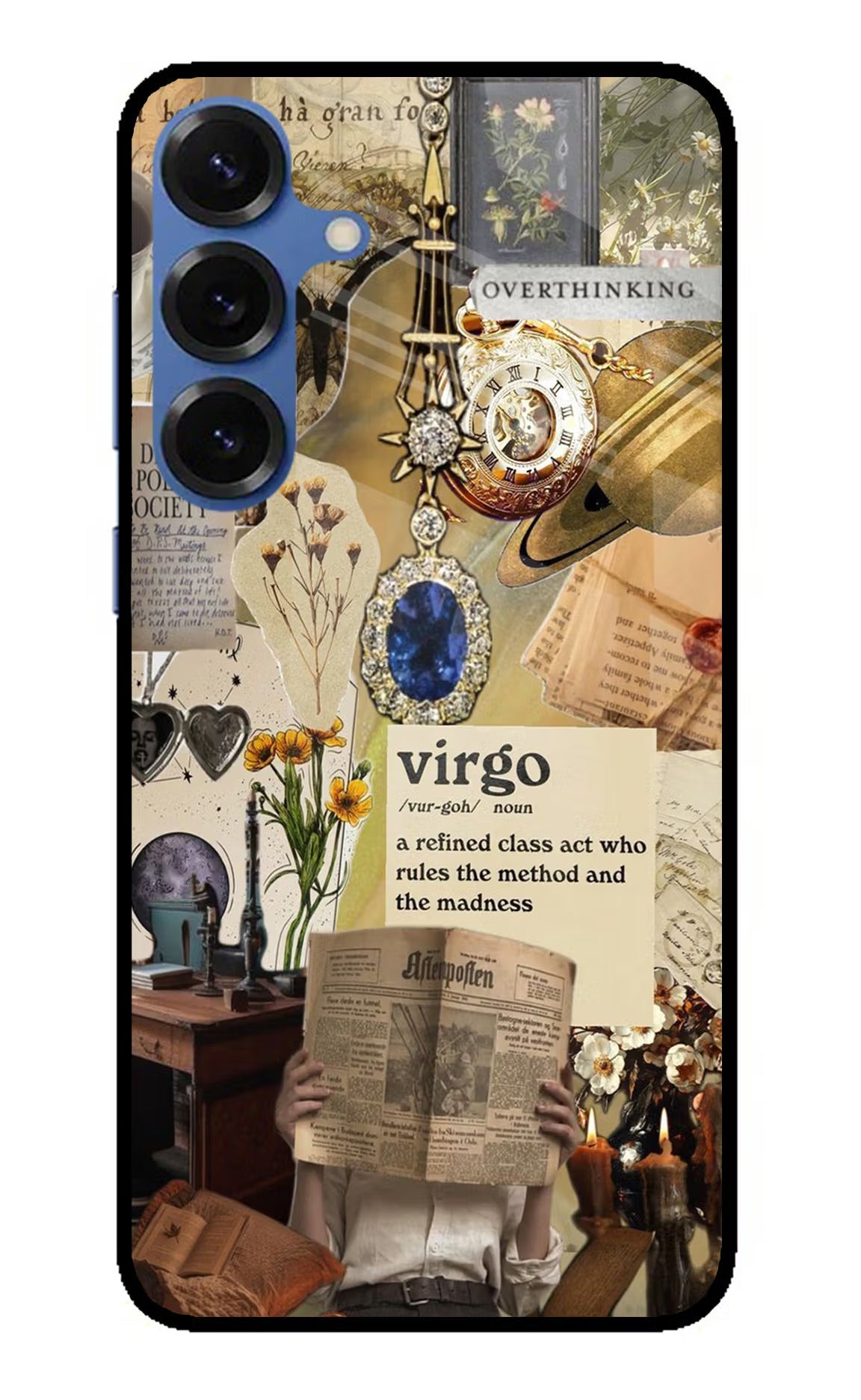 Virgo Zodiac Samsung S25 Plus Back Cover