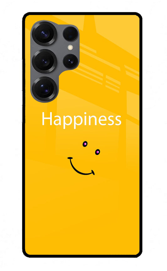 Happiness With Smiley Samsung S25 Ultra Back Cover