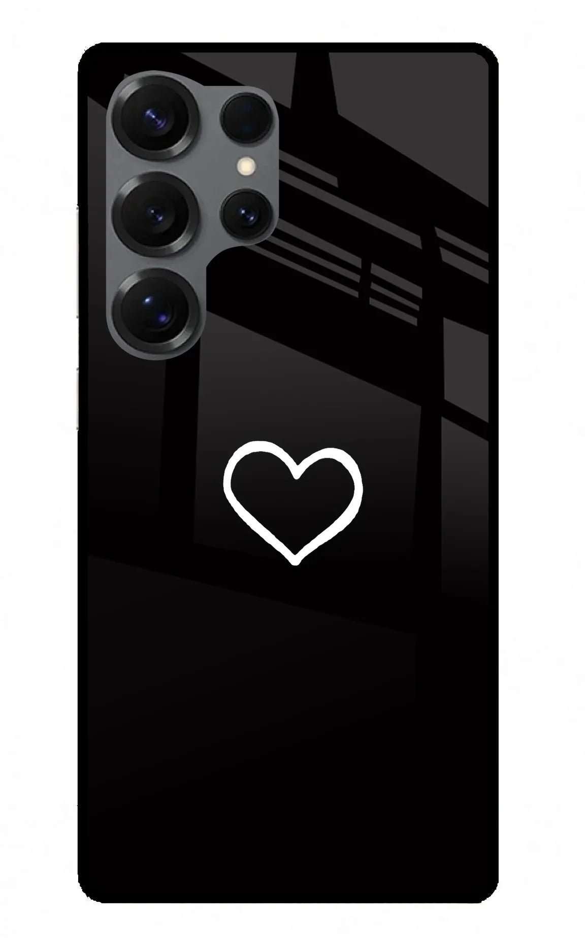 Heart Samsung S25 Ultra Glass Case