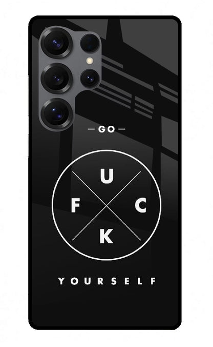 Go Fuck Yourself Samsung S25 Ultra Back Cover