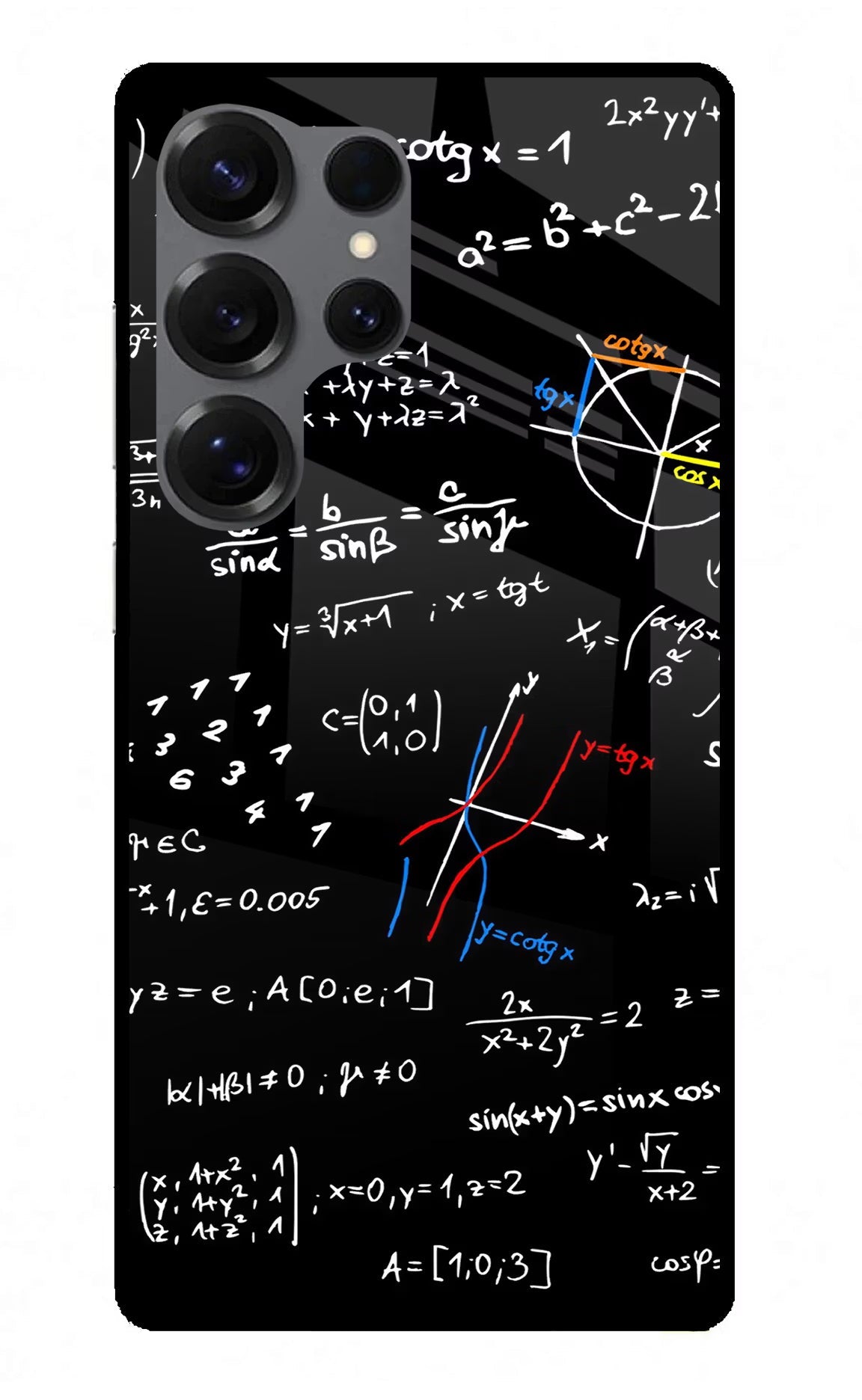 Mathematics Formula Samsung S25 Ultra Back Cover