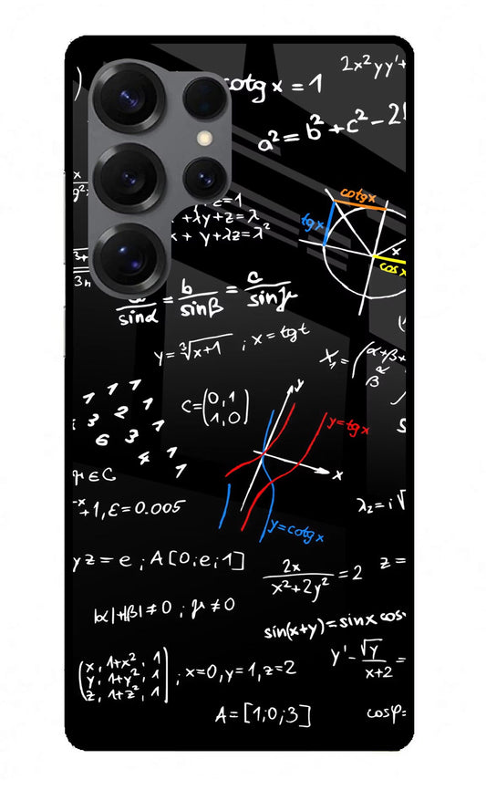 Mathematics Formula Samsung S25 Ultra Back Cover