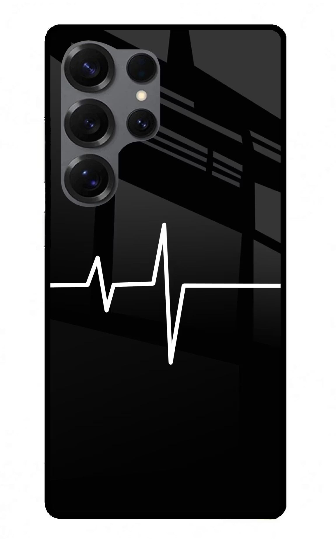 Heart Beats Samsung S25 Ultra Glass Case