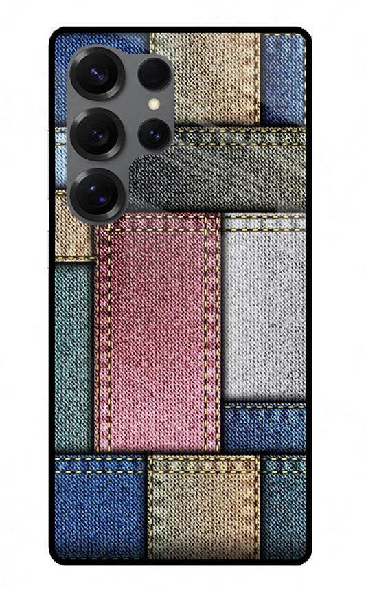 Multicolor Jeans Samsung S25 Ultra Glass Case