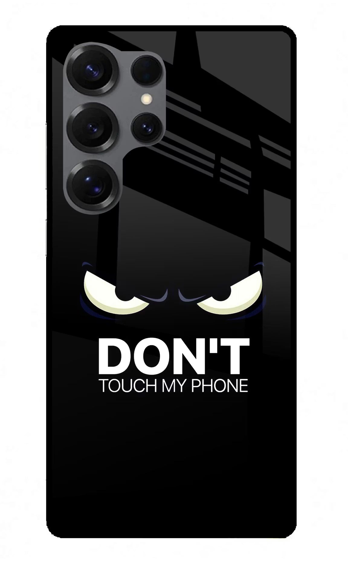 Don'T Touch My Phone Samsung S25 Ultra Glass Case