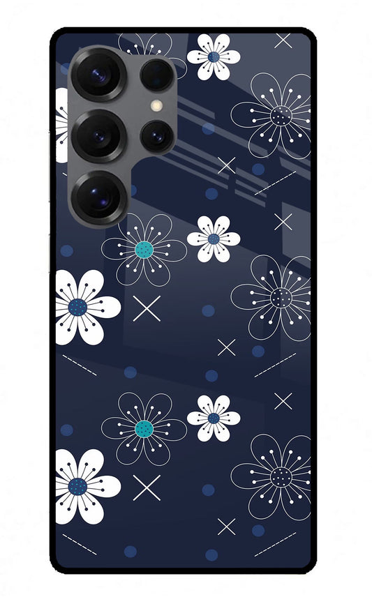 Flowers Samsung S25 Ultra Glass Case