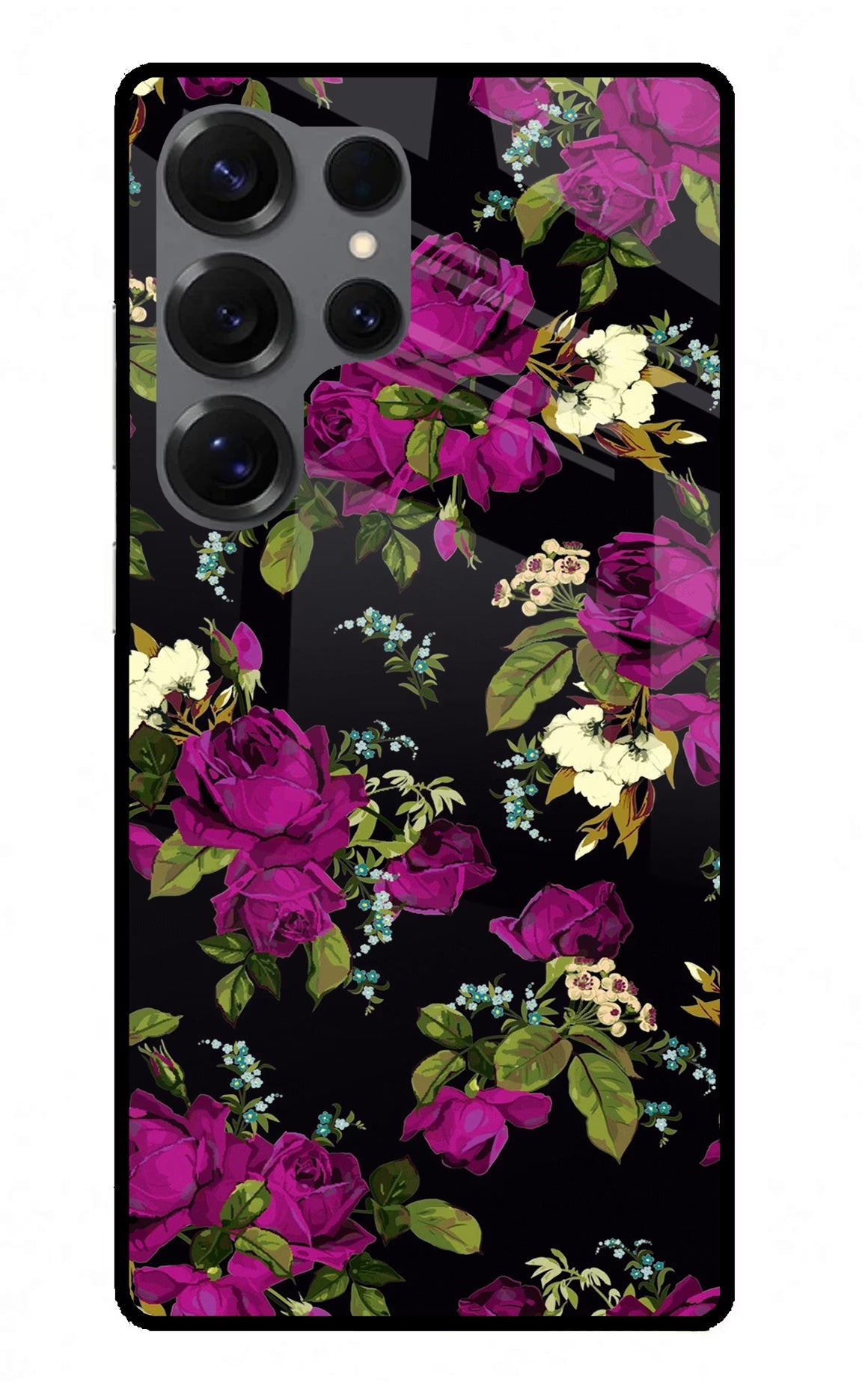 Flowers Samsung S25 Ultra Back Cover