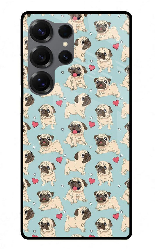 Pug Dog Samsung S25 Ultra Glass Case