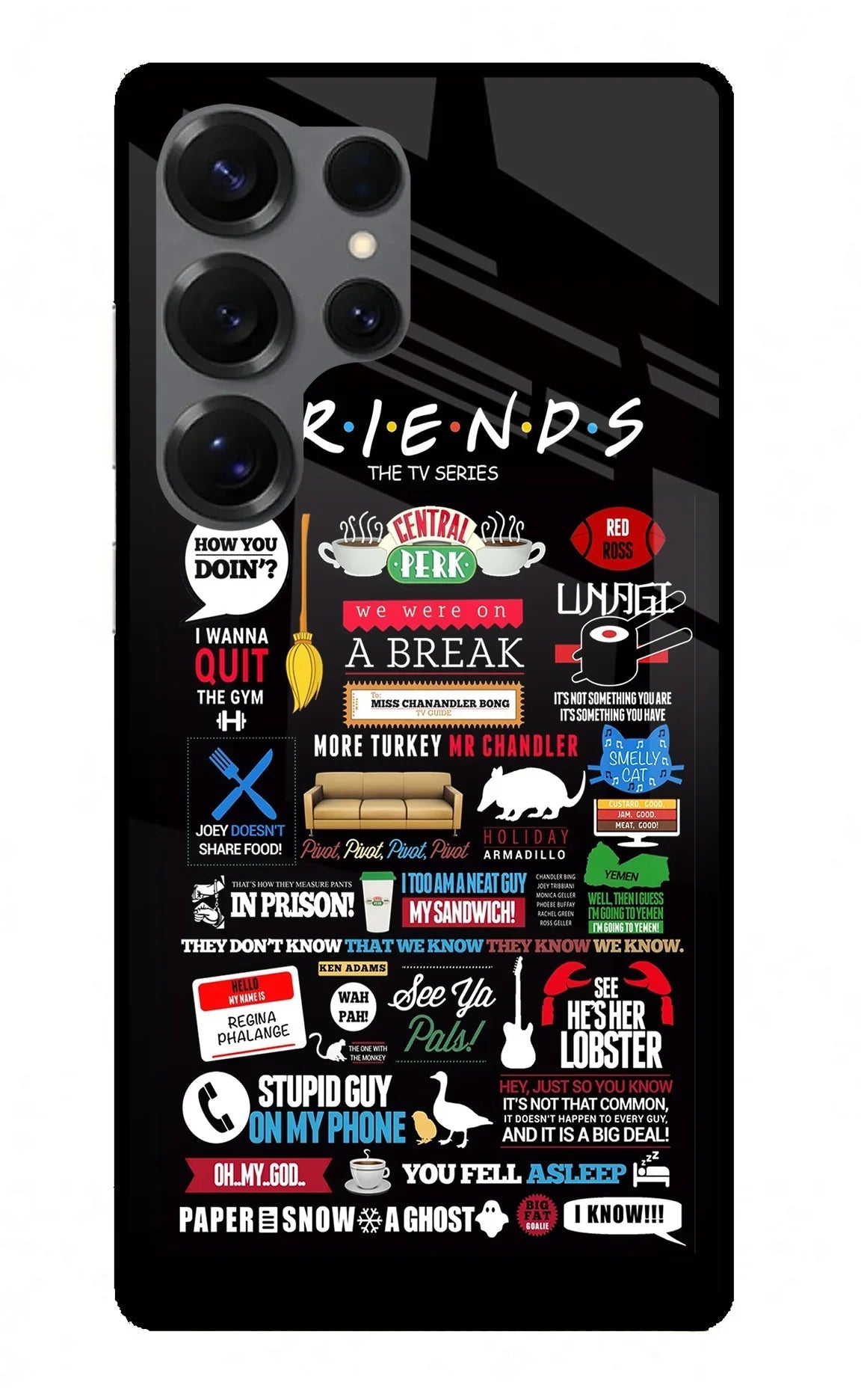 FRIENDS Samsung S25 Ultra Back Cover