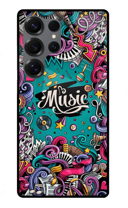 Music Graffiti Samsung S25 Ultra Back Cover