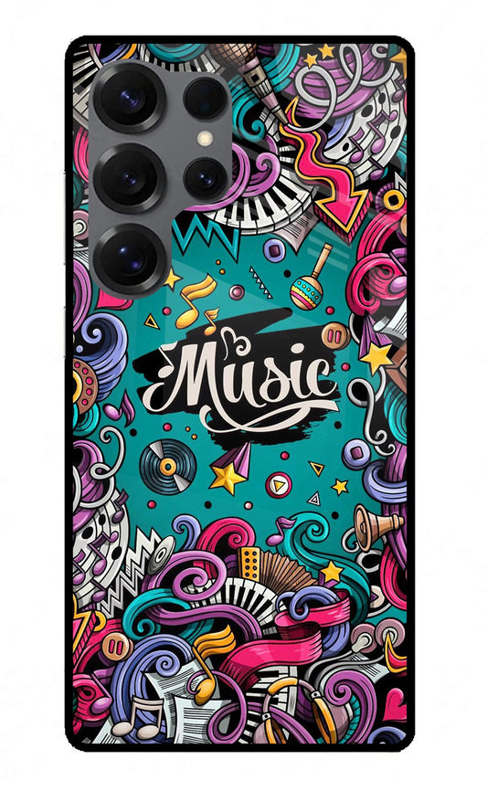 Music Graffiti Samsung S25 Ultra Back Cover