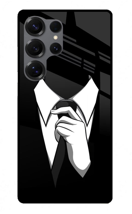 Black Tie Samsung S25 Ultra Back Cover