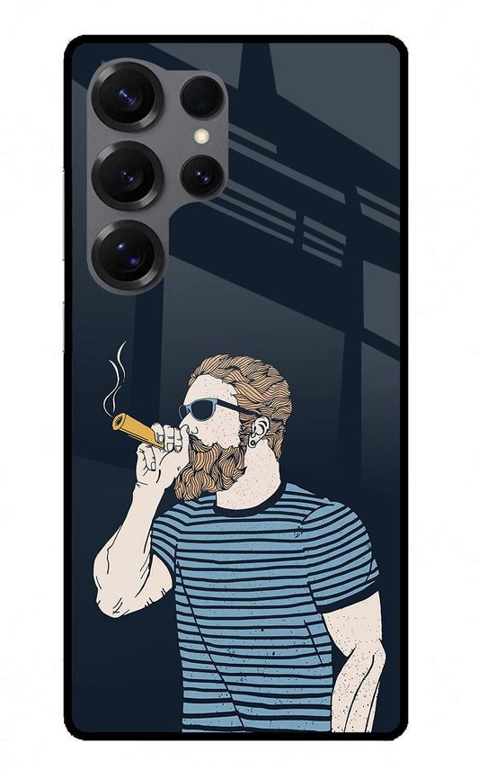 Smoking Samsung S25 Ultra Back Cover