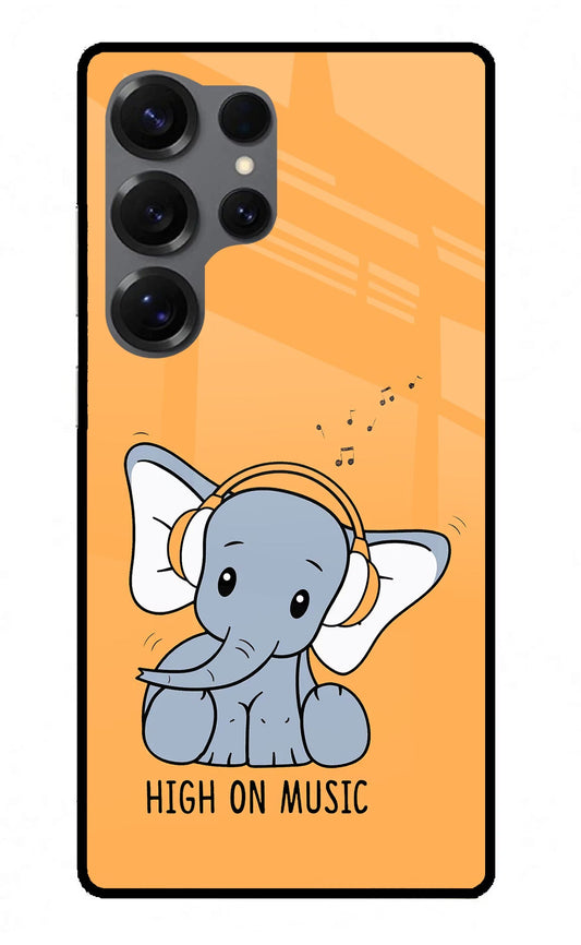 High On Music Samsung S25 Ultra Back Cover